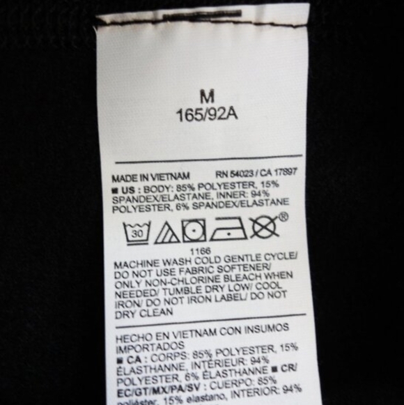 Old Navy CloudComfy Cami Athletic Dress with pocket Black (M) NWT! - Picture 11 of 11